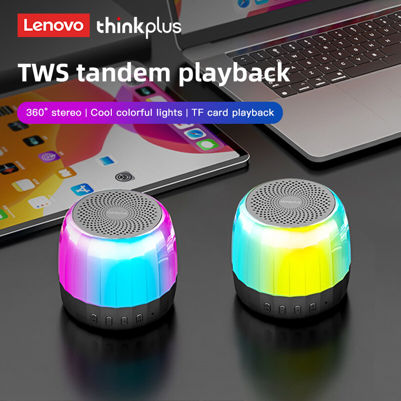 100% Original Lenovo k3Plus Wireless Bluetooth speaker bluetooth super bass speaker bluetooth with microphone Portable bluetooth speaker 5.2 wireless surround sound subwoofer speaker