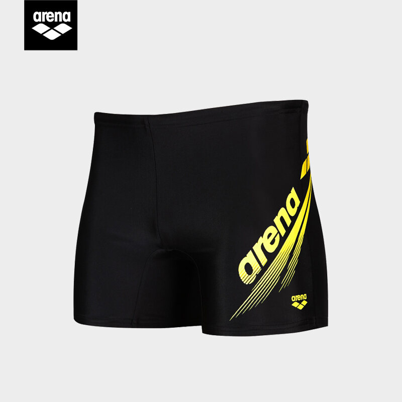 Arena Swimming Trunks Men's Boxer Print Quick-Drying Swimming Equipment Arena Shorts Anti-Embarrassment Hot Spring Swimsuit