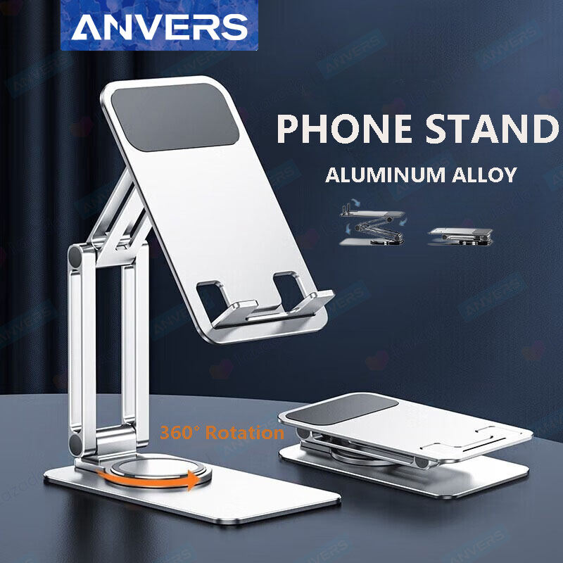 ANVERS  360° Adjustable Mobile Phone & Tablet HolderlStand (High Quality - Aluminium Alloy)