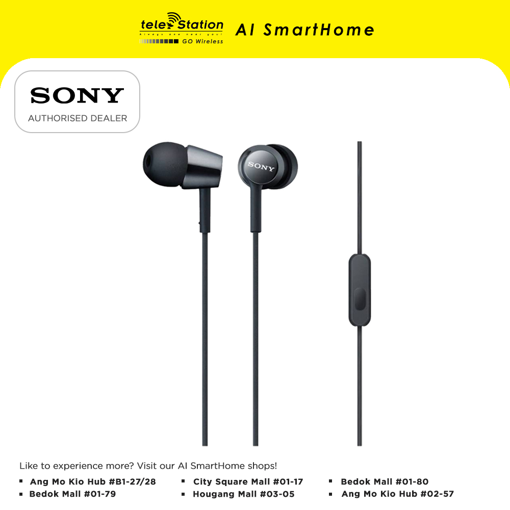 Sony MDR-EX155AP | 1 Year Local Warranty