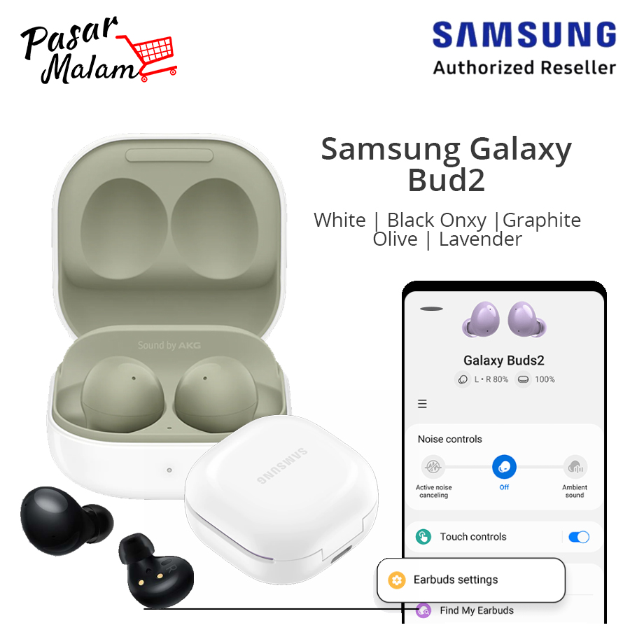 Samsung Galaxy Buds2 - White | Black Onyx |Graphite | Olive | Lavender