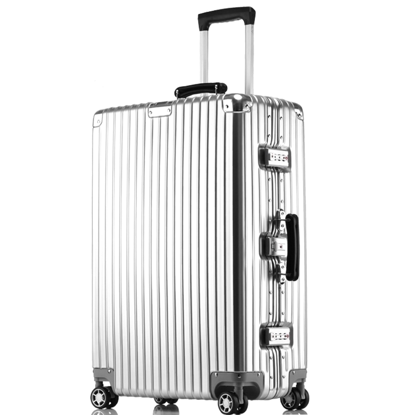 20/29 Inch Travel Luggage Aluminum Frame Luggage With TSA Lock Suitcase Trolley Case