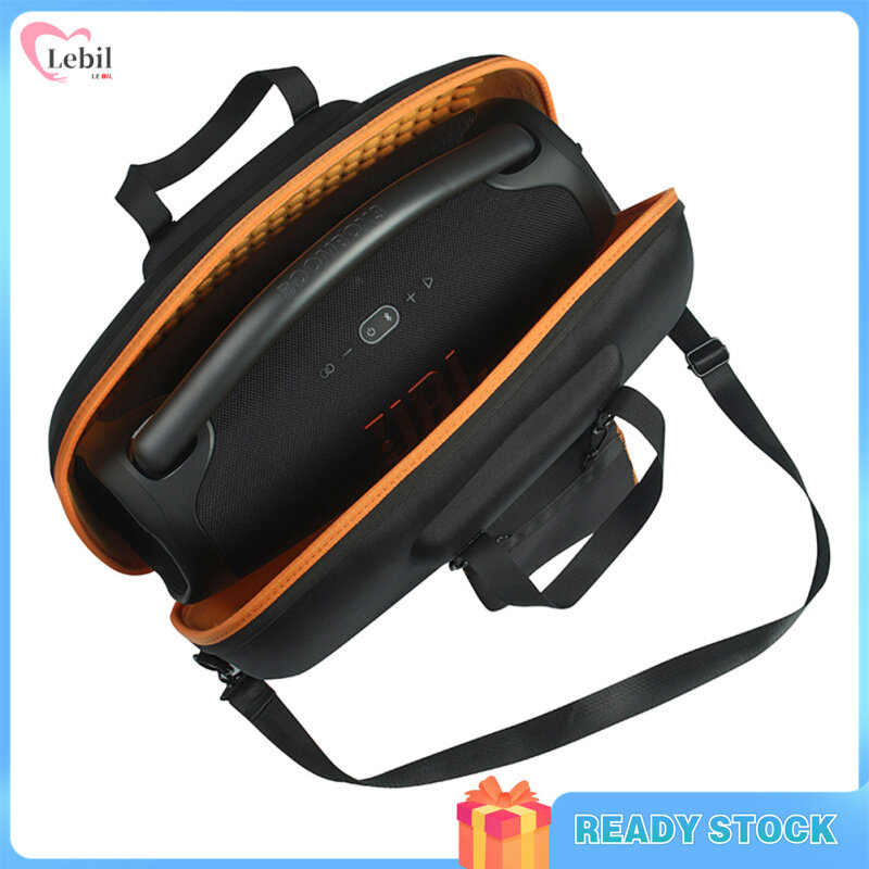 Lebilberry【Fast Delivery】Travel Case Speaker Outdoor Carrying Storage Bag Compatible For Jbl Boombox 2/3 Wireless Bluetooth-compatible Audio