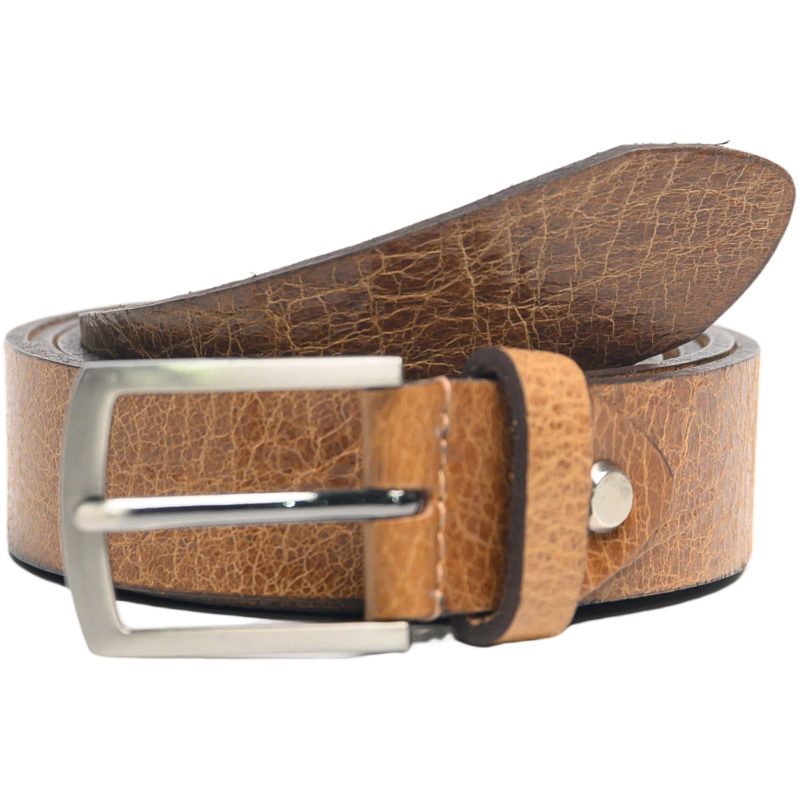 Oxhide Full Grain Leather Belt -30mm or 3cm - Casual Mens Belt- Belt with Jean Black /Brown/Tan -BLC21- Excellent Christmas Gift Idea