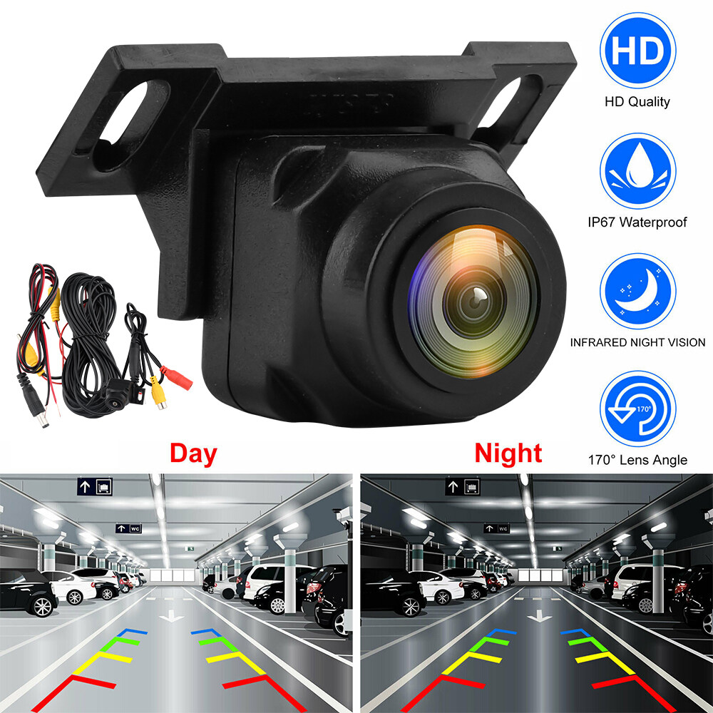 ?170º Car Wide Angle Waterproof Lens HD Night Vision Car Rear View Reverse camera Backup Parking Reverse Camera front Camera Side View Camera
