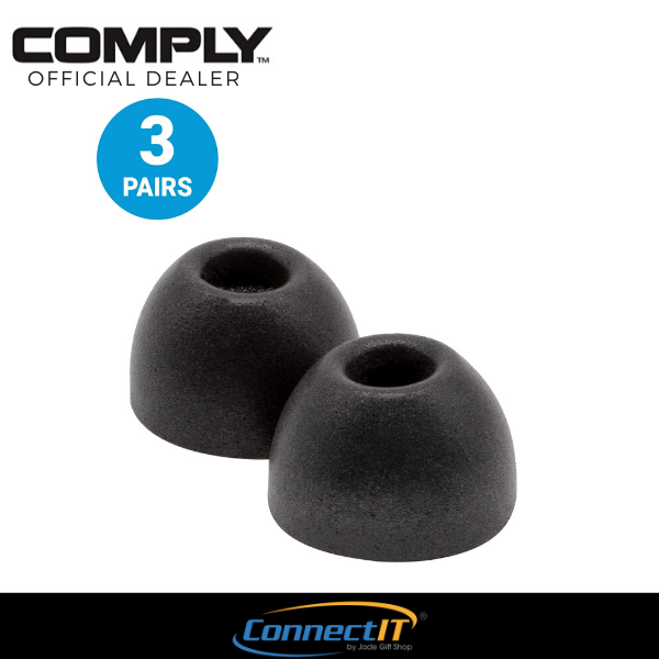 Comply True Grip Pro Premium Memory Foam Medium Size Eartips for Sony Truly Wireless (3 pairs)