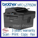 Brother 4-in-1 Mono Laser Multi-Function Centre with Automatic 2-sided Printing and Wireless Networking MFC-L2715DW mfc L2715DW L2715 2715 2715DW Printer