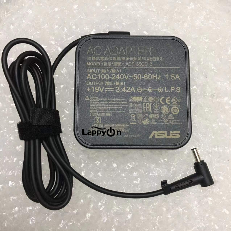 ADP-65GD B AC Adapter 19V 3.42A 65W 4.0x1.35mm For Asus Vivobook S14 S15 K556U X540U X556U X442U Laptop Charger