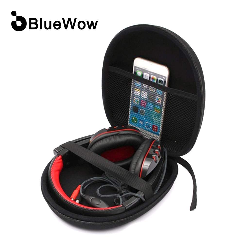 Bluewow S13 Headphones Case,Carrying Hard Protective Storage Replacement Travel Pouch Box for Headset Earphones