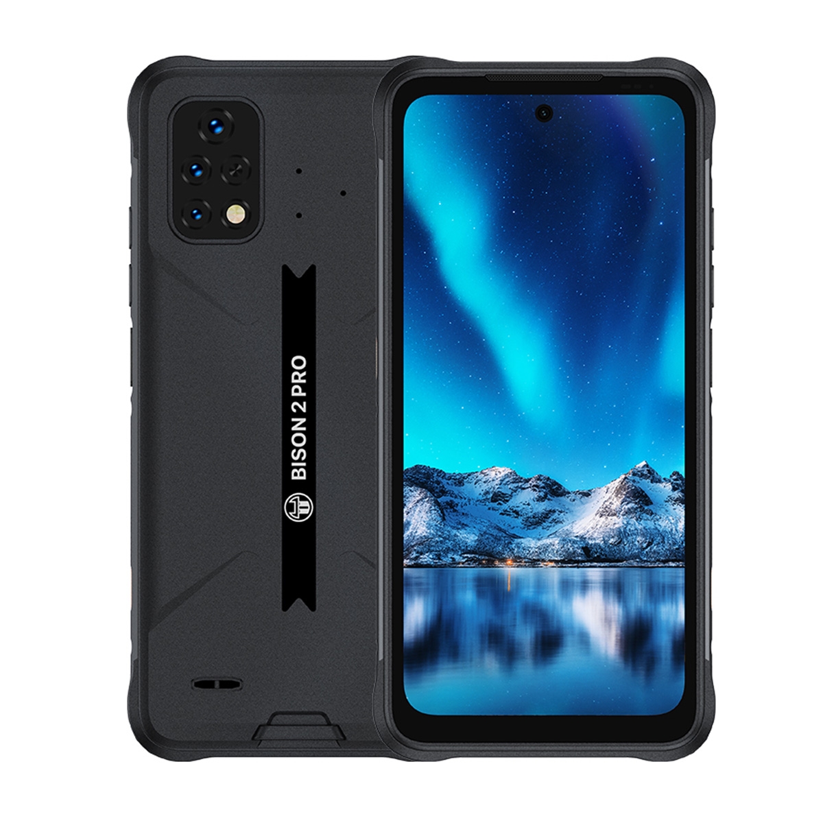 UMIDIGI BISON 2 Pro Rugged Phone, 48MP Camera, 8GB+256GB,IP68/IP69K Waterproof Dustproof Shockproof,AI Triple Back Cameras,6150mAh,Fingerprint Identification, 6.5 inch Android 12 OTG,NFC,Network:4G,Su
