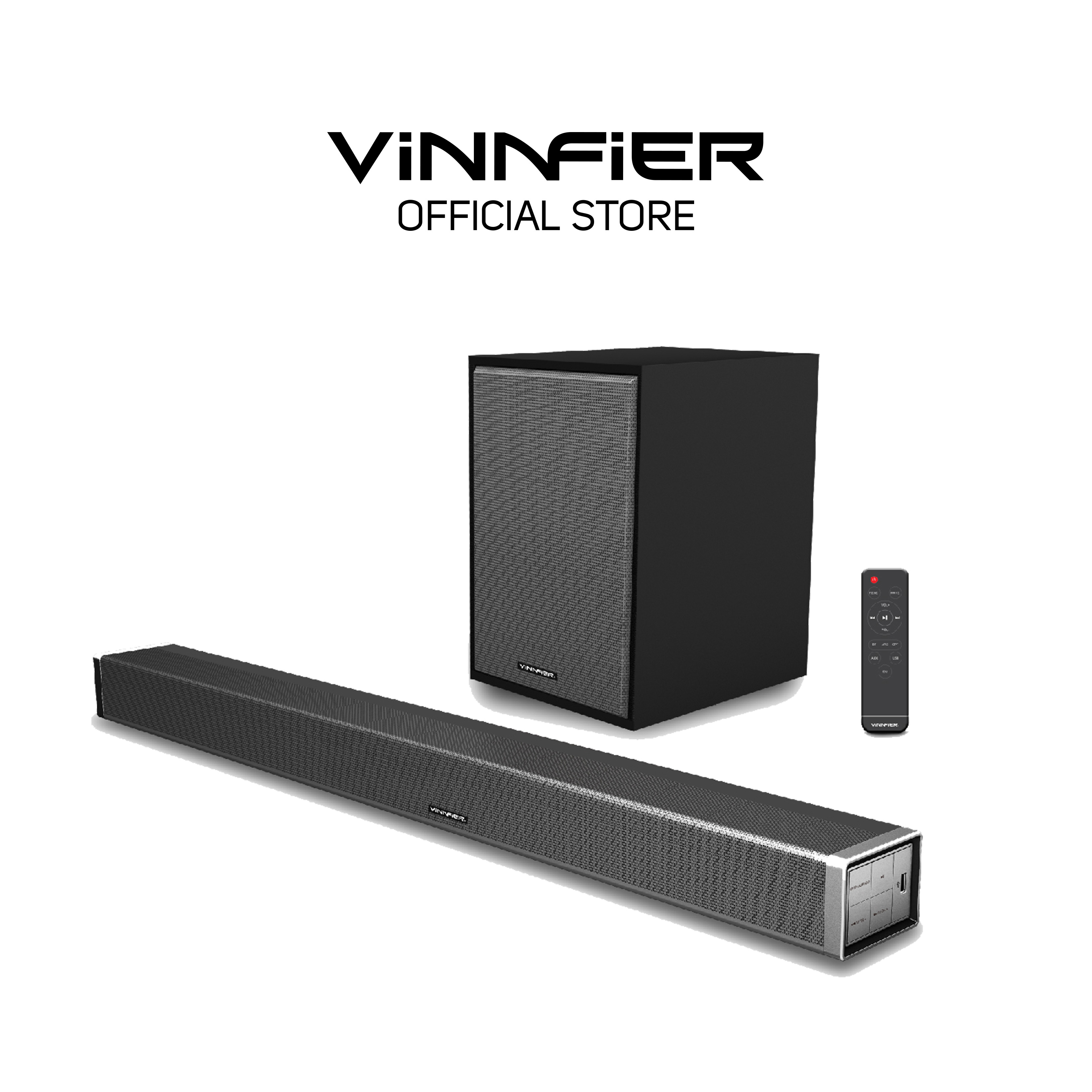 ???????? HYPERBAR 800 BTR Bluetooth Sound Bar with Wireless Subwoofer with AUX HDMI OPTICAL INPUT