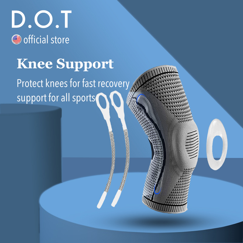 1 PC D.O.T Orthopedic Knee Brace for Arthritis Crossfit Protector Knee Pads for Sports Leg Warmer Orthosis Knee Support Guard Joint