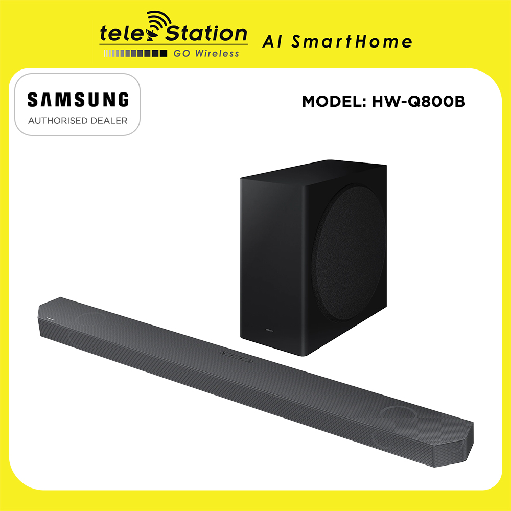 Samsung HW-Q800B 5.1.2ch Soundbar (2022) │ 1 Year Local Warranty
