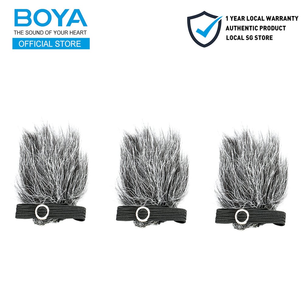 Boya BY-B05 / BY-B05F Windshields for Lavalier Microphone