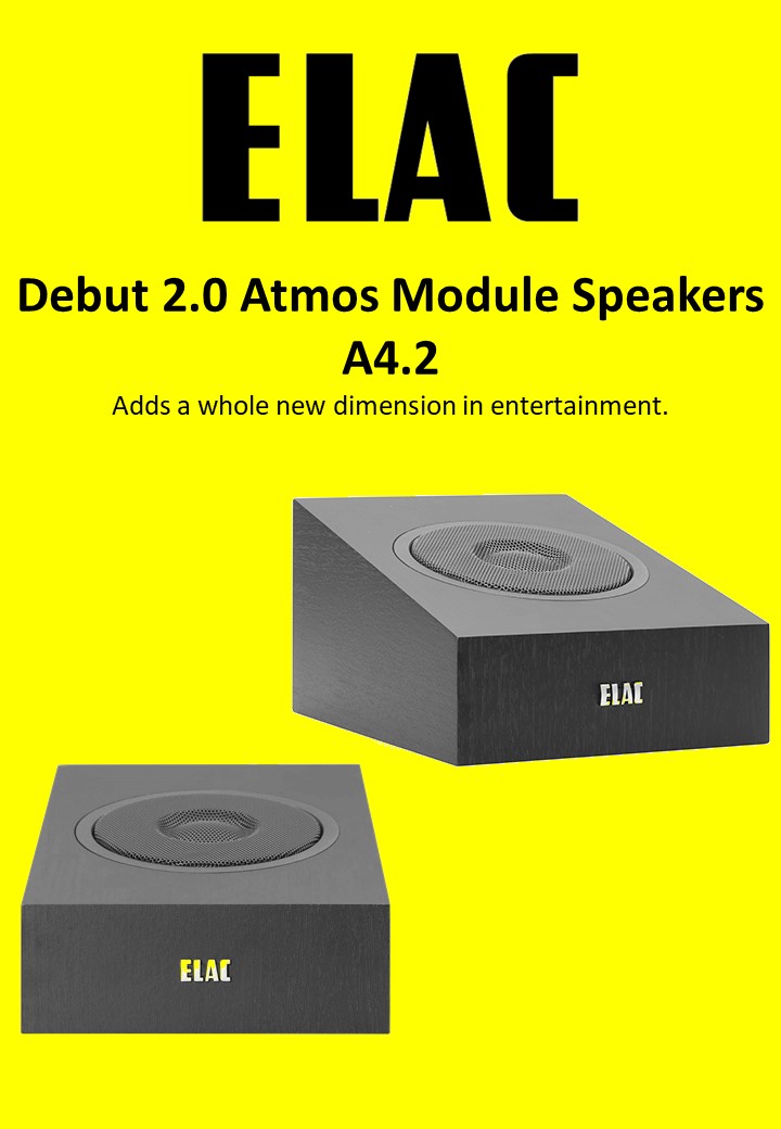Elac Debut 2.0 Atmos Module Speakers A4.2 (one pair)