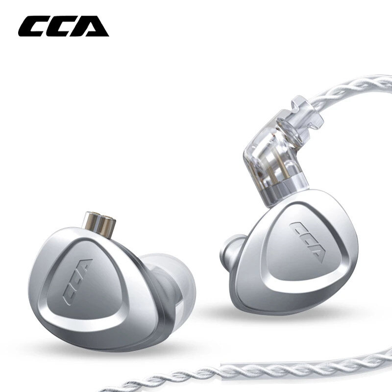 CCA CKX 6BA 1DD Hybrid Metal Earphones HIFI In Ear Monitor Bass Headset Noise Cancelling Earbuds CCA CA16 KZ ZSX ZAX VX C12 V90