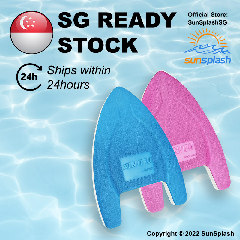[SG Ready Stock] Swimming Boards Kickboard Kids Learn To Swim Safety Pool Aid Floating Plate Children Arrow Water Kick Float
