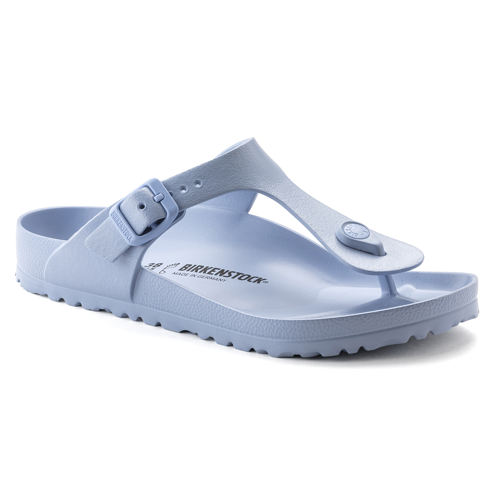 Birkenstock Gizeh EVA Unisex Regular Width Sandals in Dusty Blue
