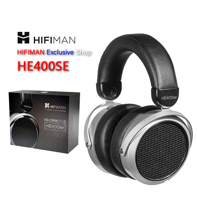 Original Hifiman HE400SE Headphones Over-Ear Open-Back Full-Size Diaphragm Magnetic Wired Earphone Orthodynamic Headset