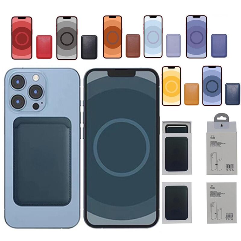 HOCE With Animation Popups Magnetic For Magsafe Wallet For iPhone 13 12 Pro Max 12 13 Mini Card Holder Slot ID Credit Bag