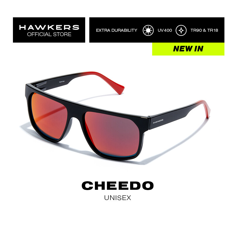 Hawkers - CHEEDO DIAMOND BLACK RUBY Sunglasses UV400 Men Women HCHE21BRT0