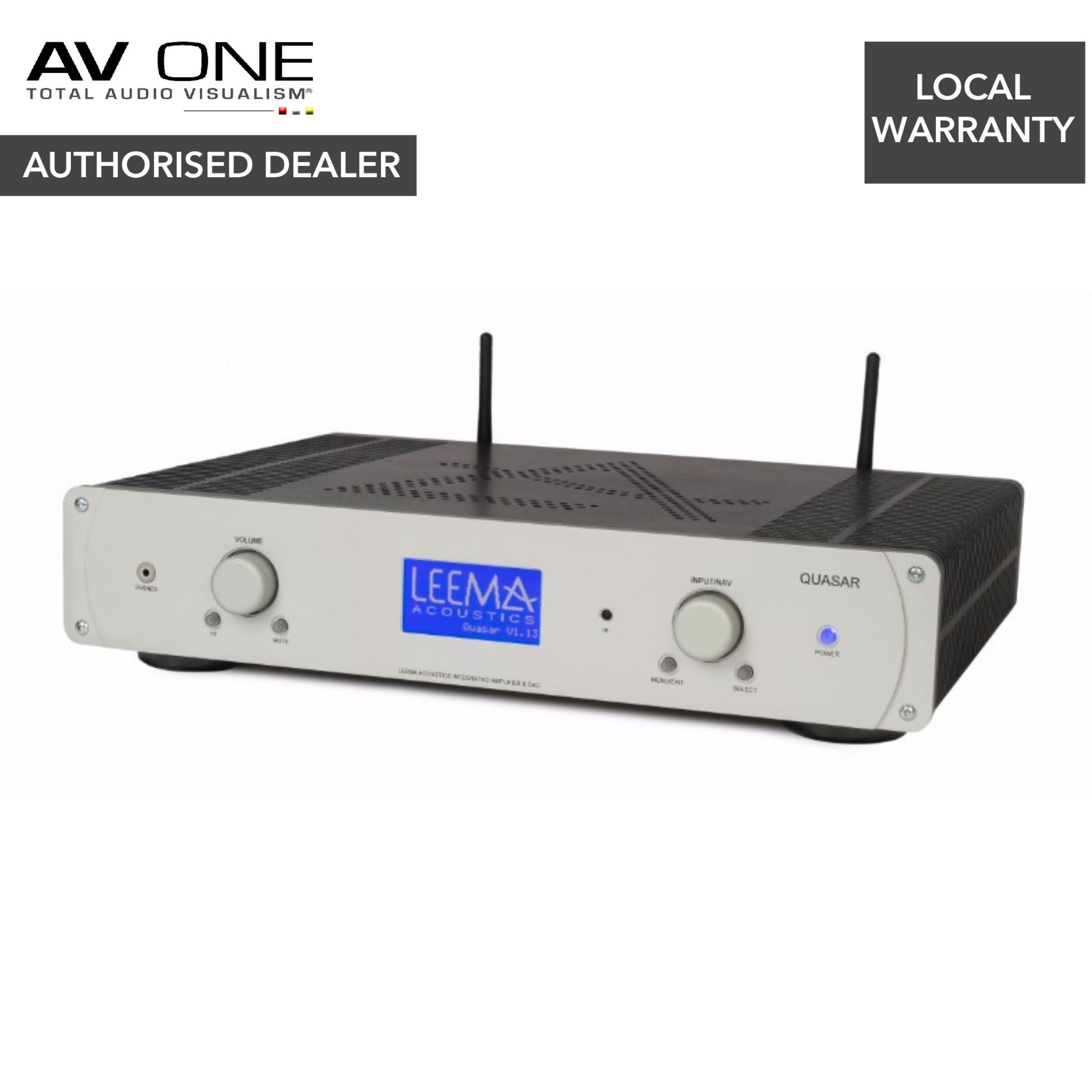 Leema Acoustics Quasar, Silver - AV One Authorized Dealer/Official Product/Warranty