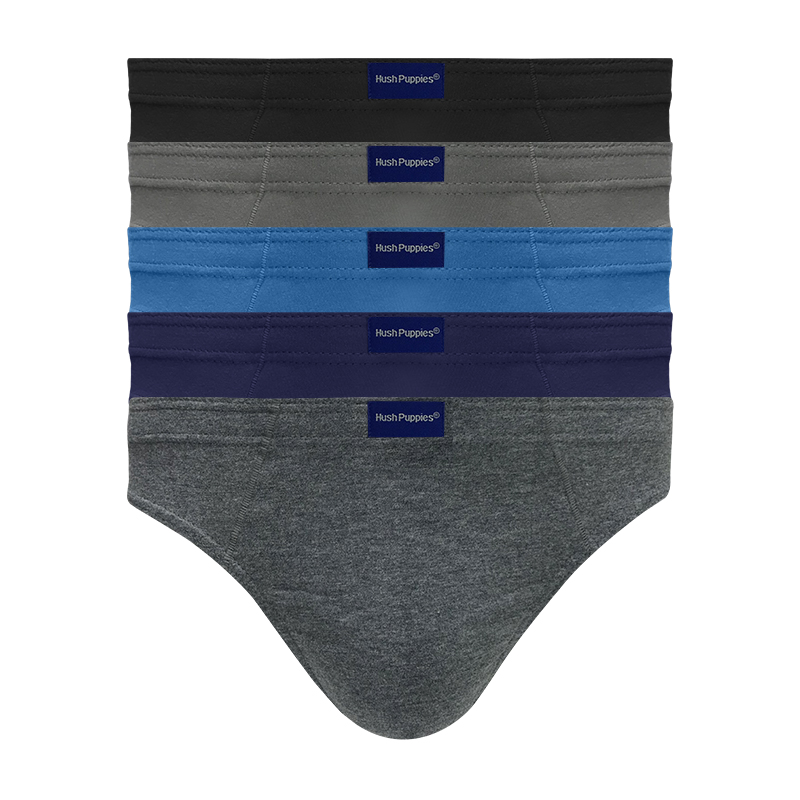 HUSH PUPPIES MENS BRIEFS 5S S/J | HIPSTER | #679425