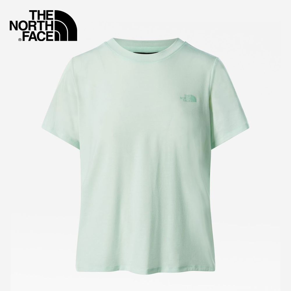 The North Face Women Wander Twist Back S/S [Asia Size] - Misty Jade heather