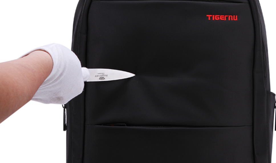 Tigernu Size L 17Inches Travel Business Daily Waterproof Backpack For 17.3 Inch Laptop T-B3032A17(Black)