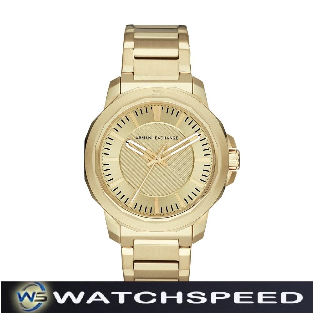 Armani Exchange AX1901 Stainless Steel Gold Tone Men's Watch