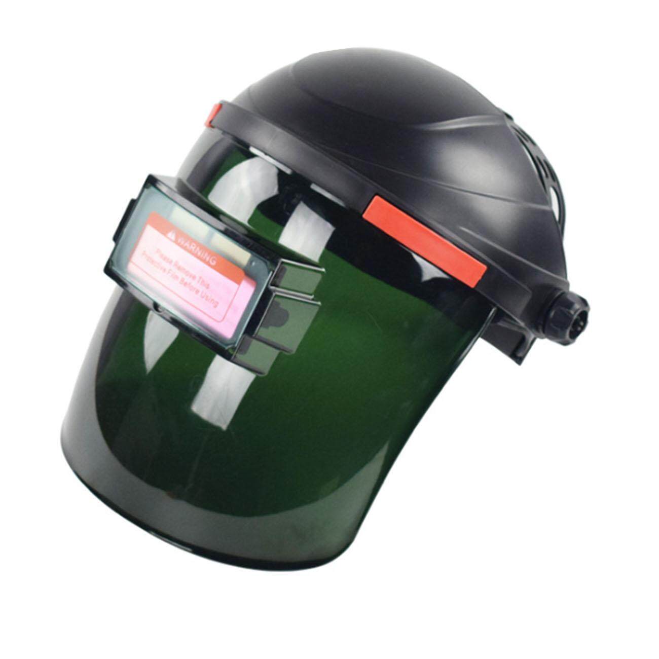 【face shield protector 】Black Solar Powered Auto-Darkening Welding Helmet Grinding TIG Welder