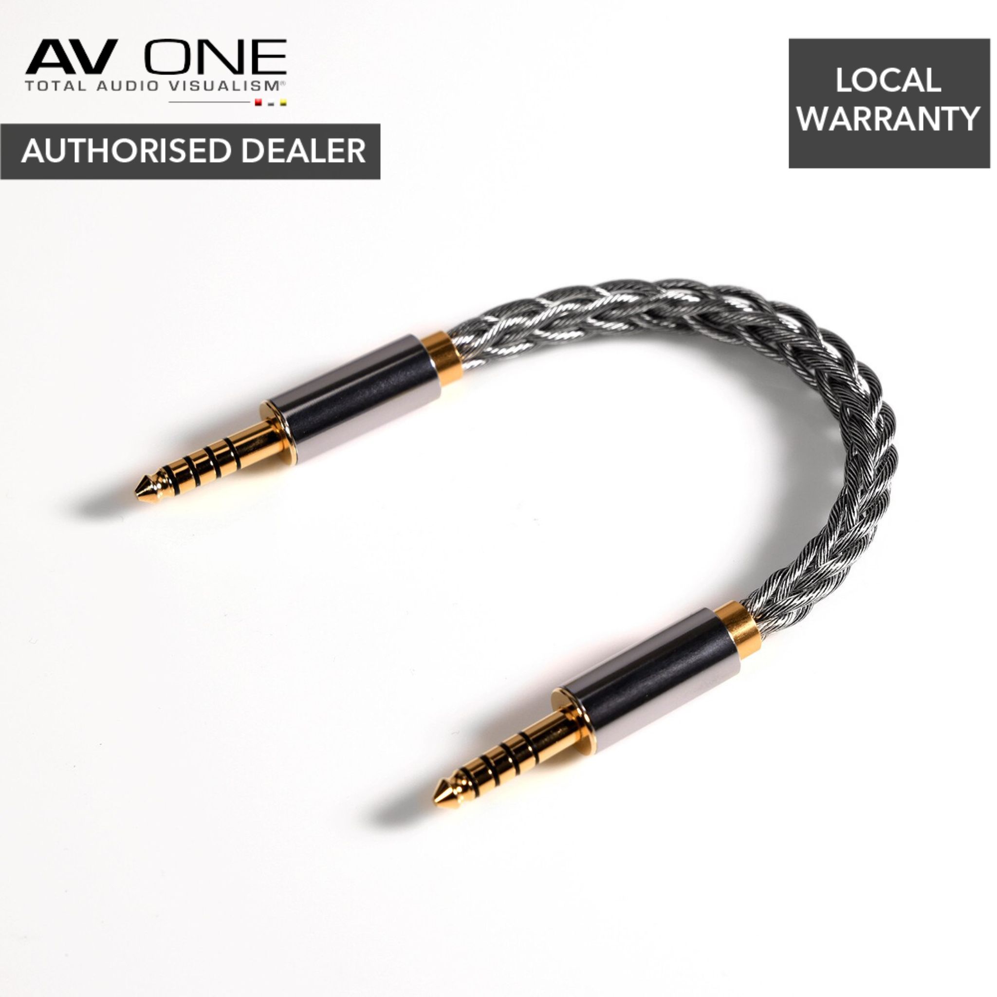 DD ddHiFi BC44B Nyx Series 4.4mm to 4.4mm Audio Cable - AV One Authorized Dealer/Official Product/Warranty