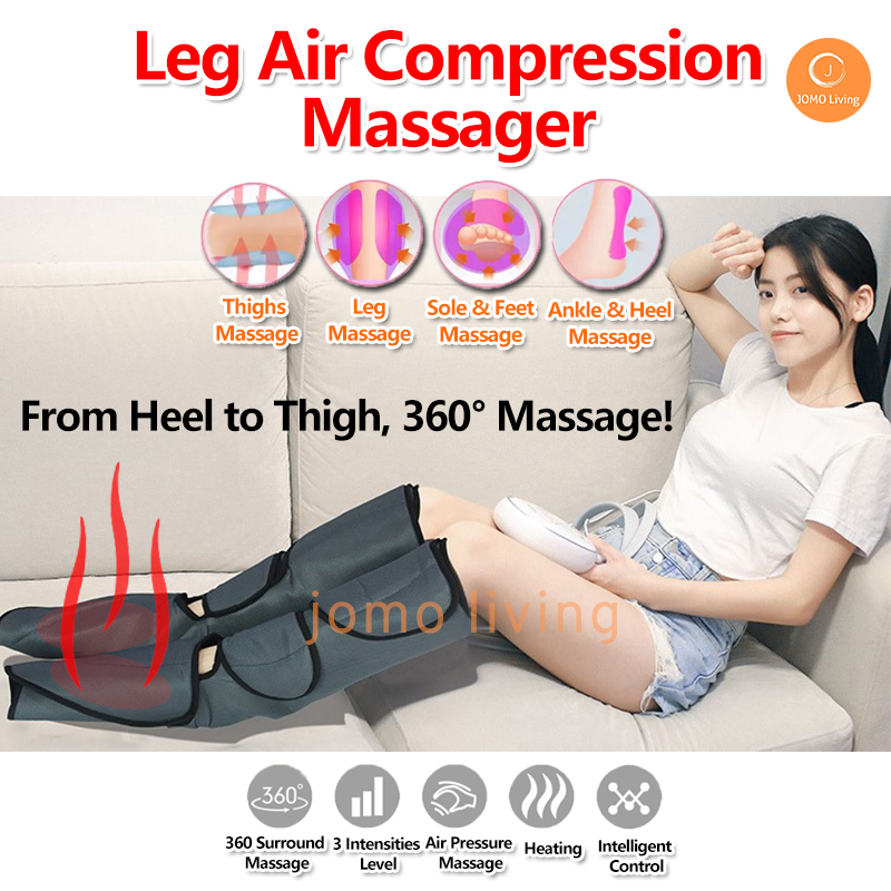✅SG Ready Stocks✅ All in One Leg and Foot Massager for Circulation and Relaxation 6 Massage Modes Heat