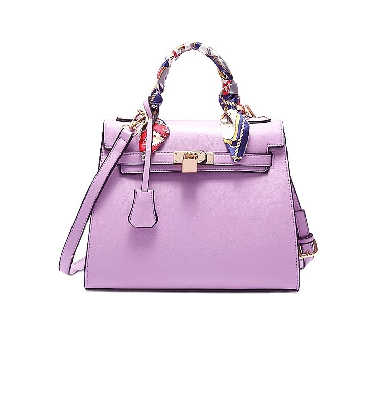 TRQ688 2021 New Korean style fashionable women's twist lock hand-carrying women's bag Kelly bag shoulder crossbody fashion bag one piece dropshipping