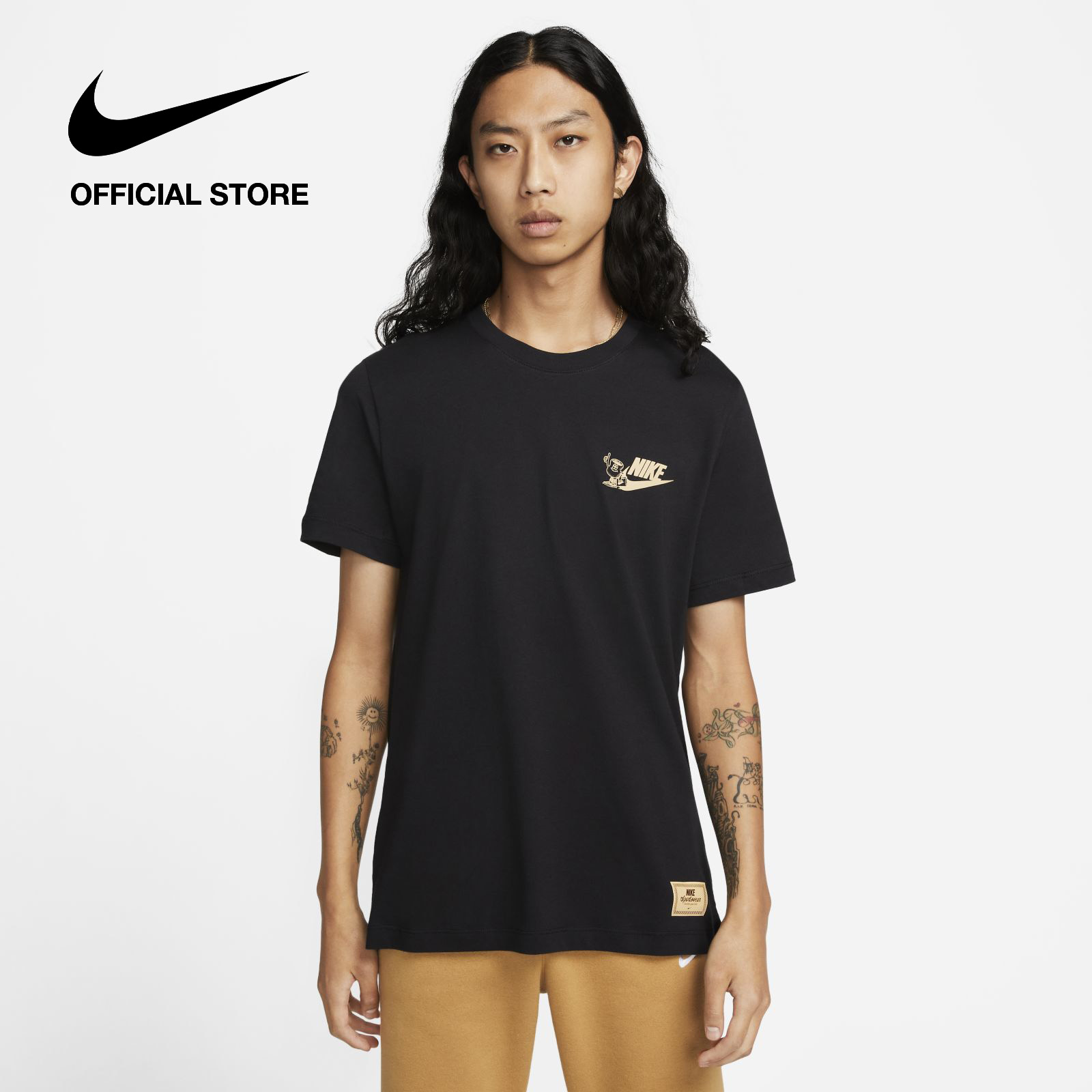 Nike Men's Sportswear SI HBR T-Shirt - Black
