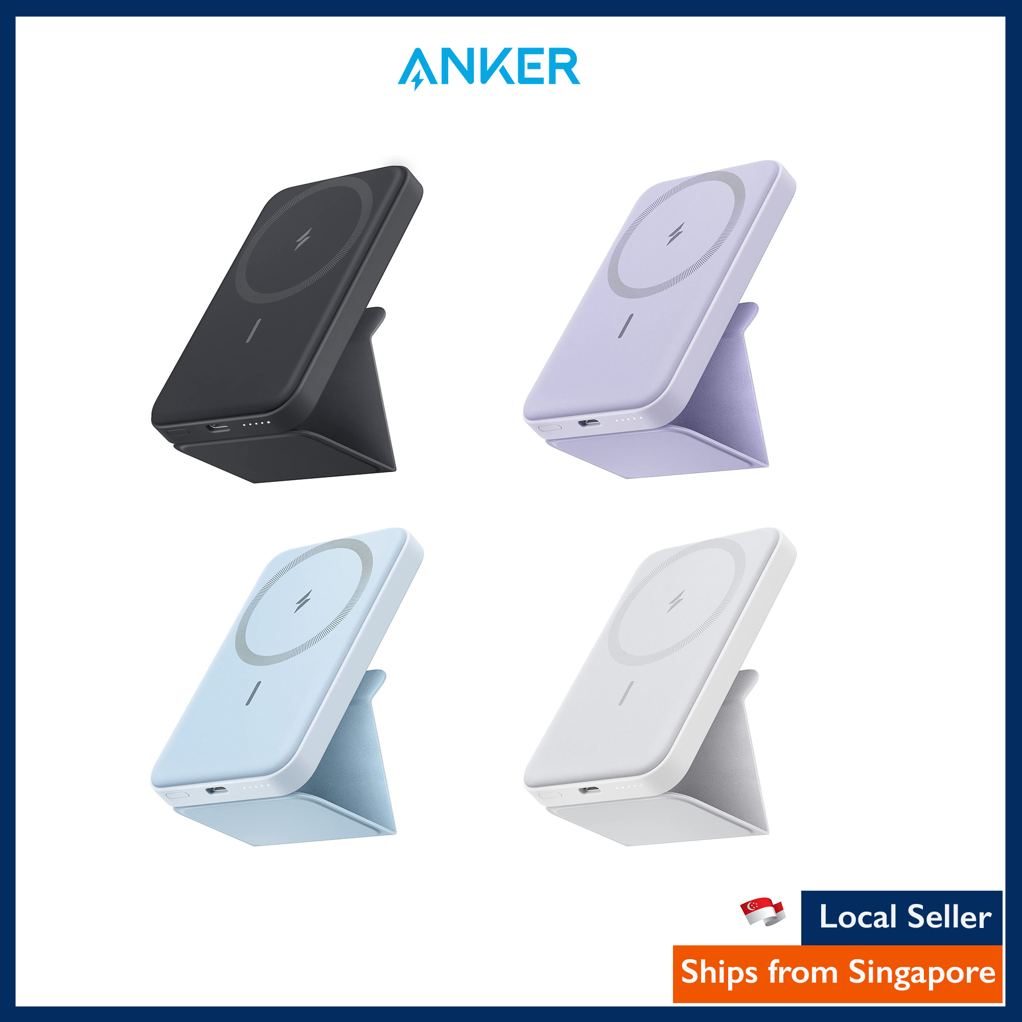 Anker 622 Magsafe Powerbank (MagGo) for iPhone 14/13/12 Series