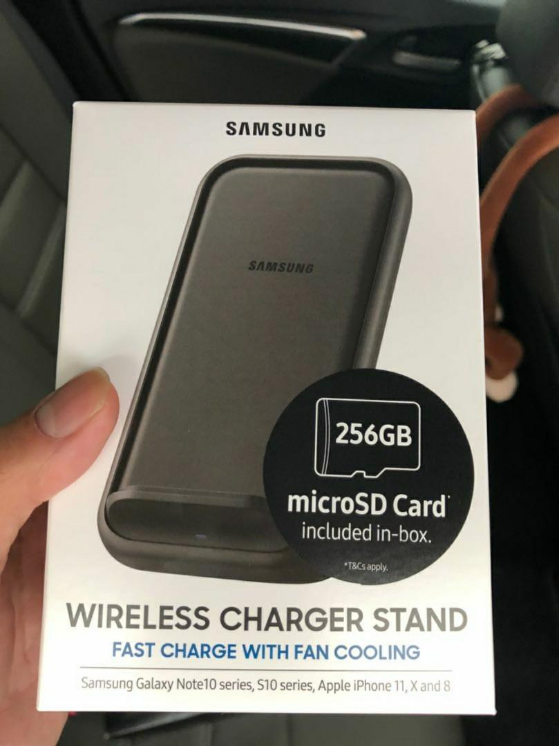 -50% FREE 256GB Samsung Wireless Charger Stand 15W