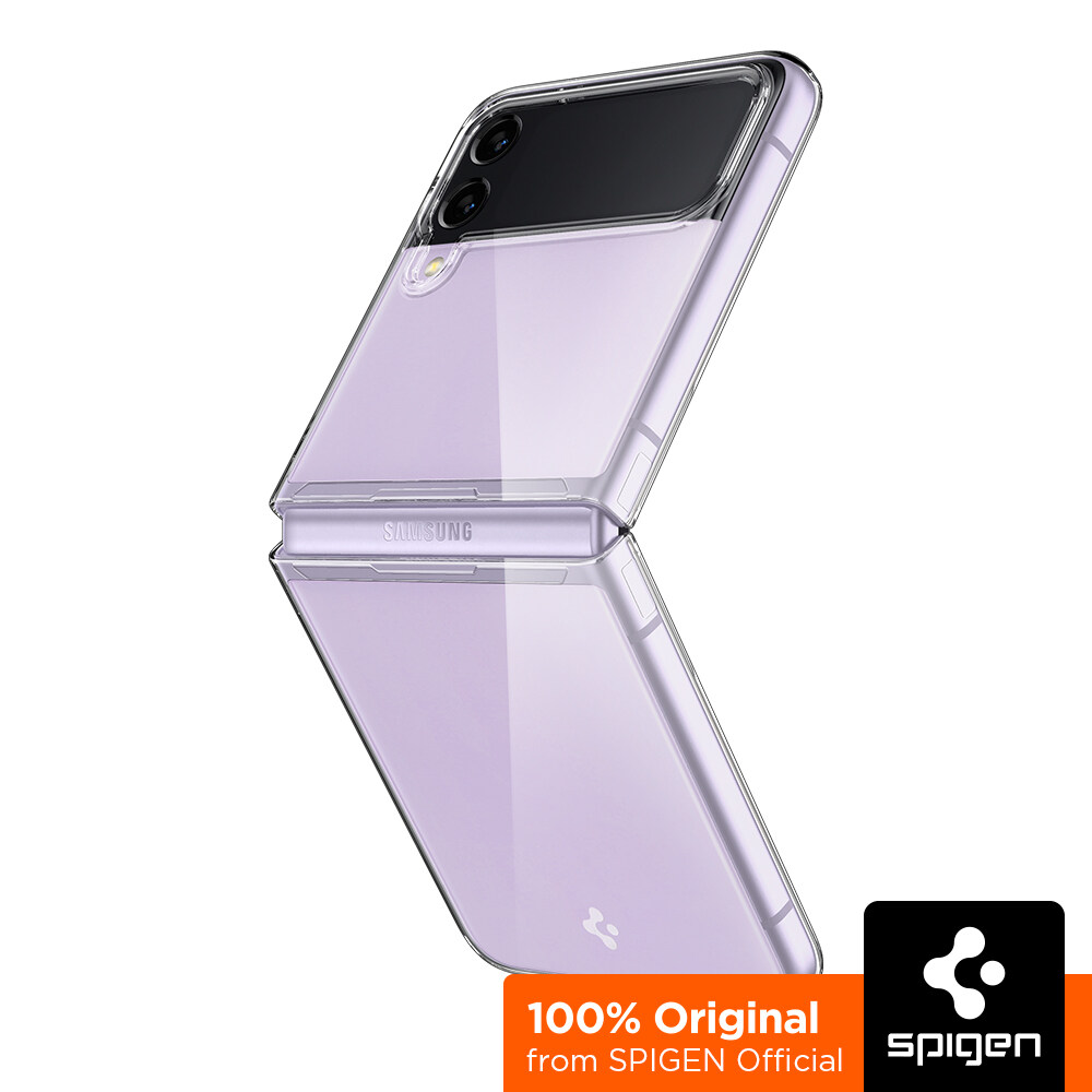 SPIGEN Case for Samsung Galaxy Z Flip 3 Case [Air Skin]  Air-Light Design with Scratch Resistance / Samsung Galaxy Z Flip 3 Case / Galaxy Z Flip 3 Case / Z Flip 3 Case / Galaxy Z Flip 3 Casing