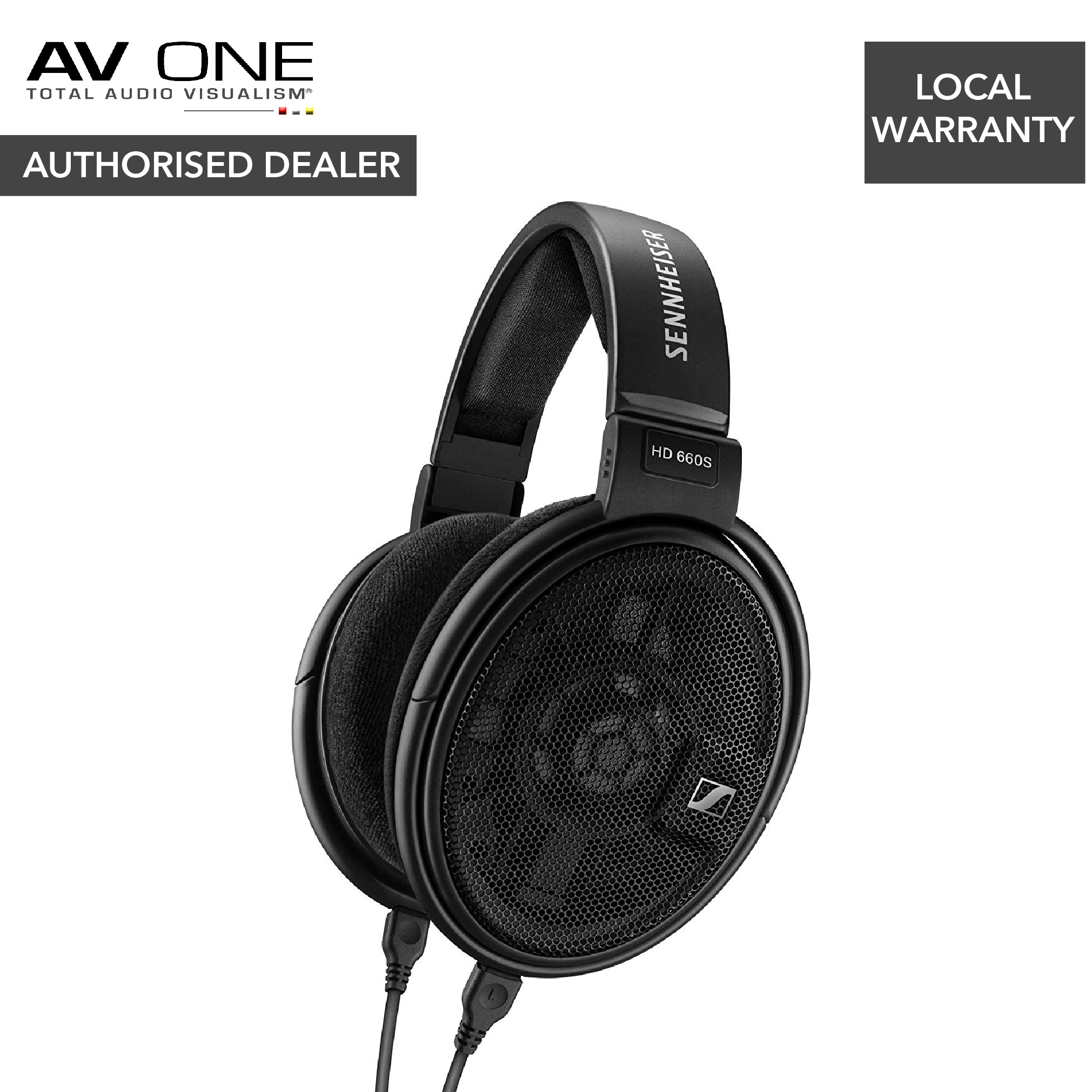 Sennheiser HD 660 S Open Back Audiophile Headphones - AV One Authorized Dealer/Official Product/Warranty