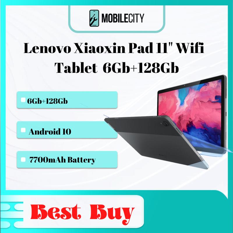 Lenovo Xiaoxin Pad 11" Wifi Tablet | 6Gb+128Gb | 3 Months Seller Warranty