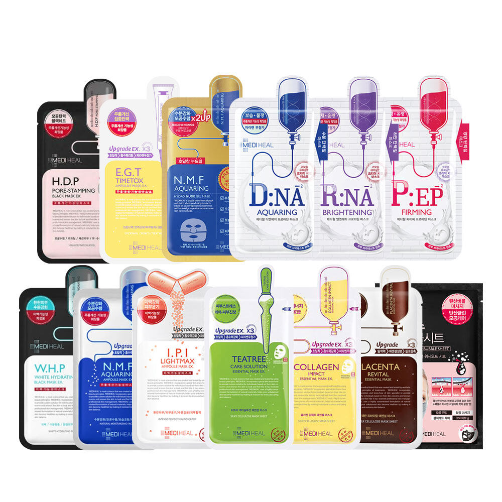 Mediheal Mask Sheet Series (All Types) [Facial Mask] 10pcs