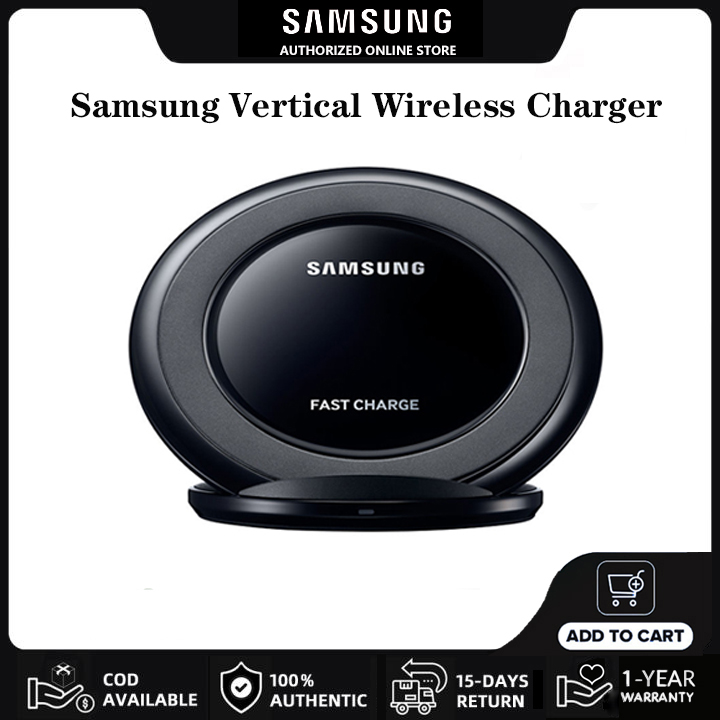 Samsung Vertical Wireless Charger 10W Qi Foldable Smart Fast Charging Adapter For Samsung Galaxy S10 S9 S8 Note 10+ 9，Smart Pad