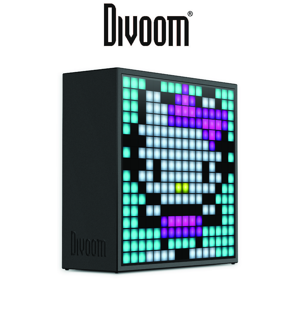 Divoom TimeBox Evo - Pixel Art Portable Bluetooth Speaker |1 Year Warranty
