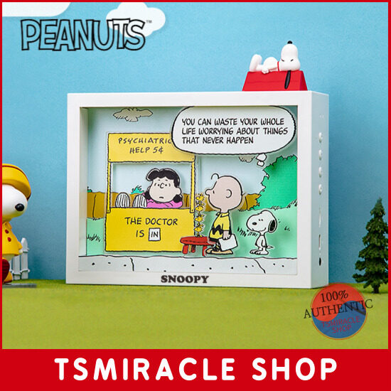 PEANUTS Snoopy Wireless Mood Lamp Frame Speaker