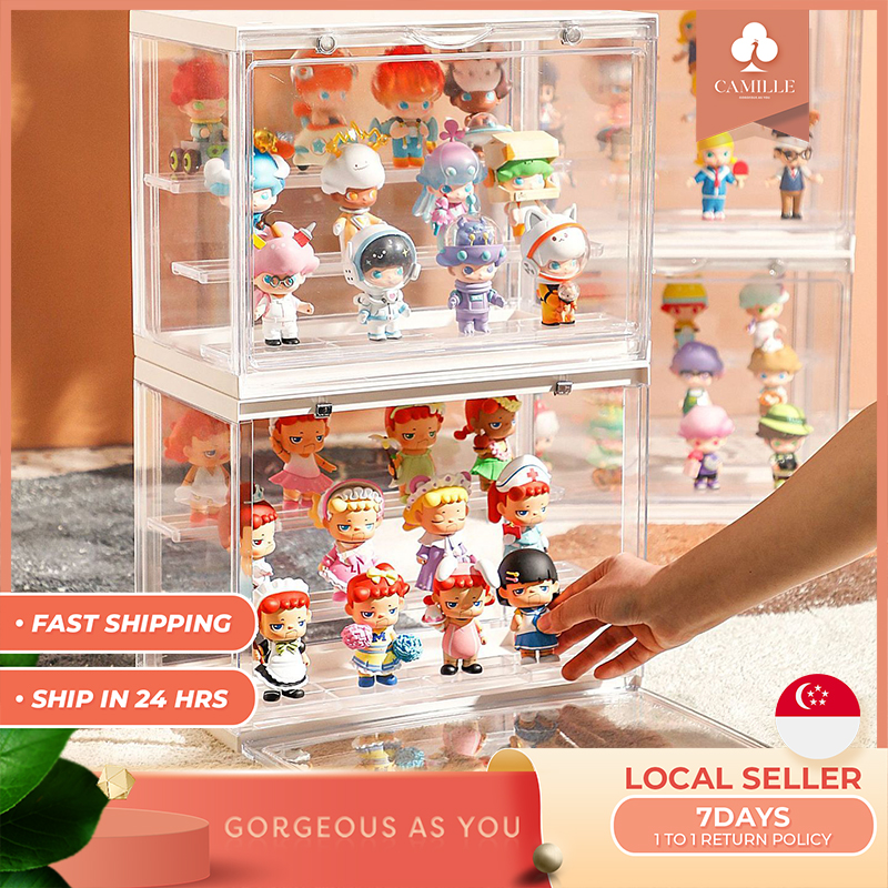 [Camille] Popmart Display Box / Acrylic Display Box / Acrylic Display Stand / Display Box / Acrylic Stand / Acrylic Display / Molly / Figurine Display Case / Blind Box / Popmart