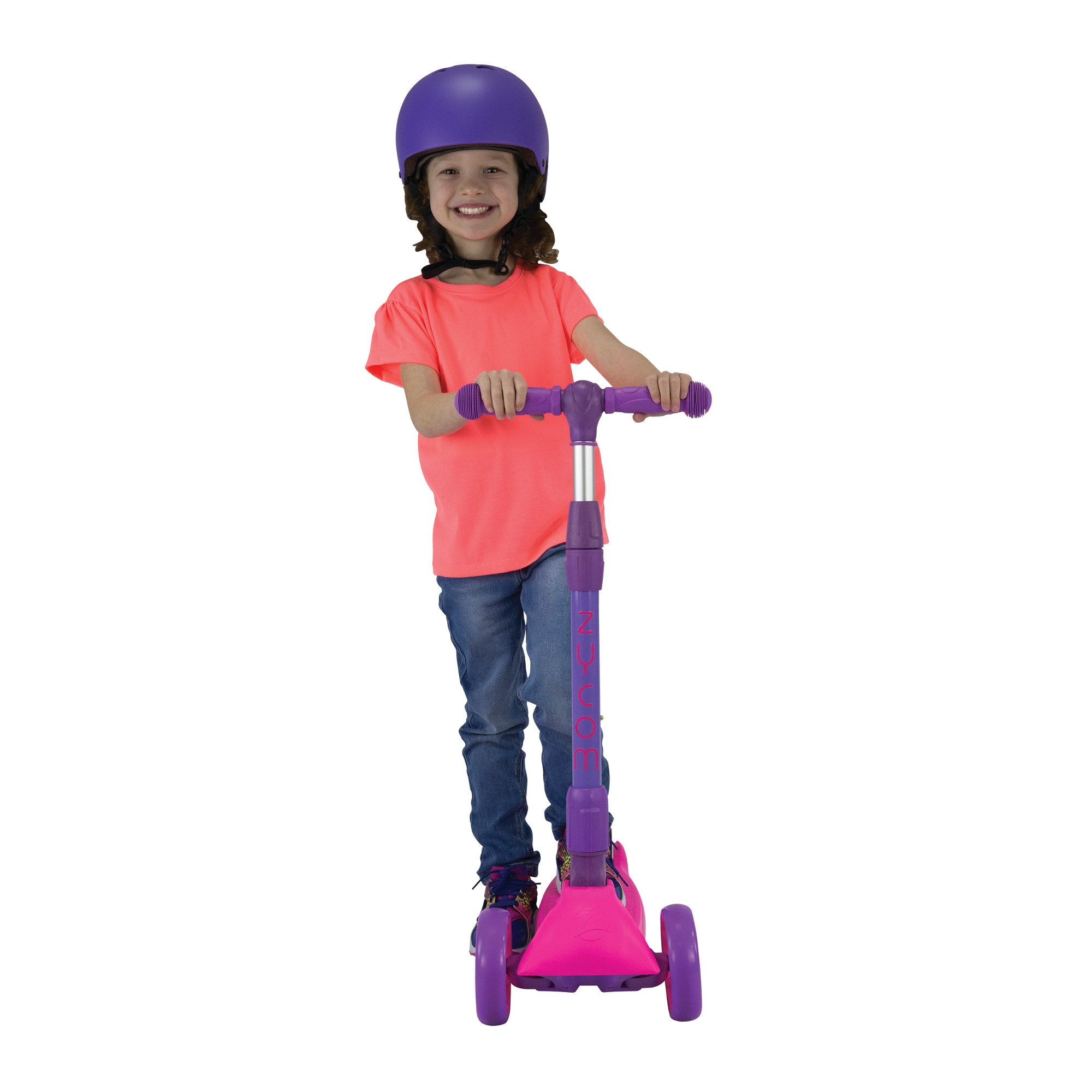 Zycom Zinger 3-Wheel Foldable Kick Scooter (Ages 5-8, Max carry wt 80kg)