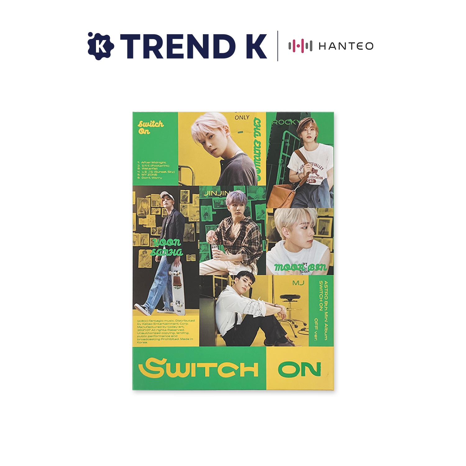 ASTRO - 8th Mini Album [SWITCH ON] (OFF Ver) + Free gift