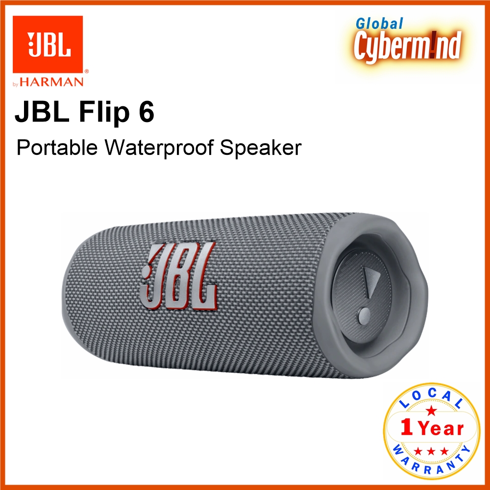 JBL Flip 6 Portable Waterproof Speaker (Brought to you by Global Cybermind)