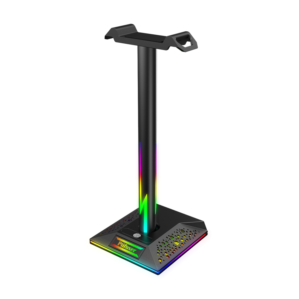 【itechcool】♬ Eb01-b Rgb Gaming Headphone Bracket ABS Headphone Hanger Support USB Headset