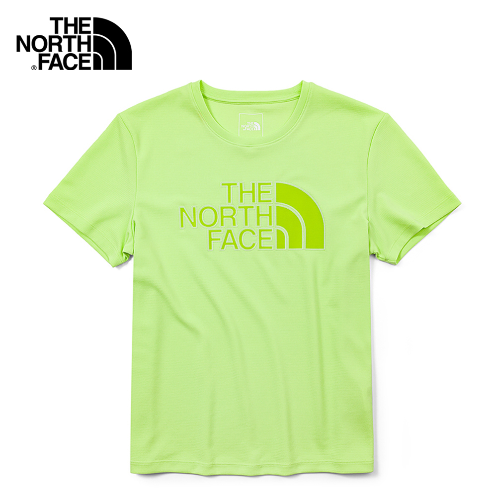 The North Face Women UPF Short Sleeve Graphic Tee - Sharp Green [Asia Size]